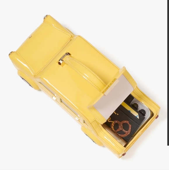 Kate Spade Yellow Taxi Crossbody Bag - Picture 6 of 9